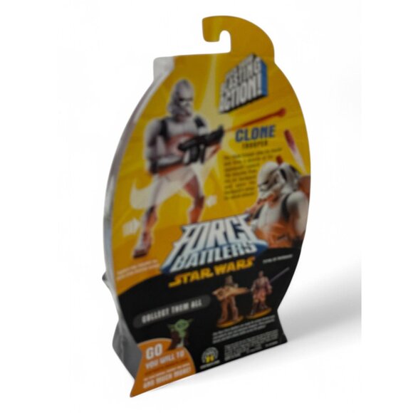 Star Wars Force Battlers Clone Trooper Action Figure Ages 4+ Blasting Action Col - Picture 3 of 6